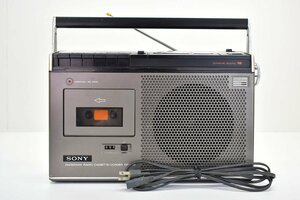 SONY CF-1630 ラジカセ[ソニー][ラジオカセットレコーダー][RADIO CASSETTE RECORDER][昭和レトロ][当時物]7M