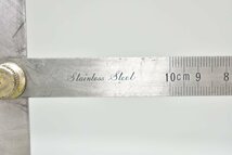 SHINWA ステンレス製 角度計 NO.19 PAT.394867[SHINWA MEASURING][シンワ測定][分度器][Stainless Steel][工具]_画像6