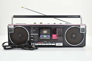 TOSHIBA RT-SF5 SUGAR ラジカセ[東芝][シュガー][ラジオカセットレコーダー][RADIO CASSETTE RECORDER][昭和レトロ][当時物]6M