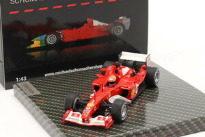 イクソ 1/43 フェラーリ F2004 #1 優勝 日本グランプリ 鈴鹿 F1 ワールドチャンピオン 2004 ミハエル・シューマッハ MS-F2004-04A