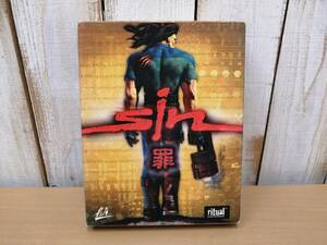 ○23041502　PCゲーム　シン－罪　sin　日本語マニュアル付　Windows　CD-ROM　ritual entertainment