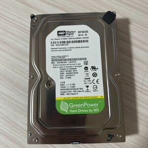 A264:◇動作保証/AVコマンド対応◆使用0時間 WDC SATA 3.5インチHDD SATA 1000GB 1TB WD10EURX-14C57Y0