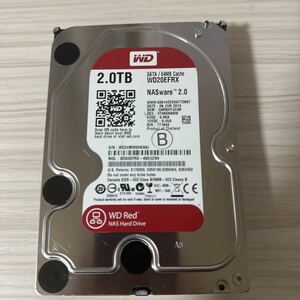 X83:【動作保証/使用0時間/AVコマンド対応】WDC WD20EFRX 3.5インチHDD SATA 2TB 2000GB