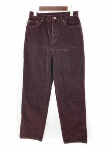 Ralph Lauren Ralph Lauren corduroy pants size4/ bordeaux *# * dkc7 lady's 