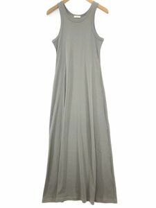 Des Pres Des Pres Tomorrowland cut and sewn no sleeve One-piece size36/ gray #* * dkc7 lady's 