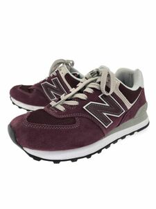 New Balance ニューバランス 574 スニーカー size25/ボルドー ■■ ☆ dla4 メンズ