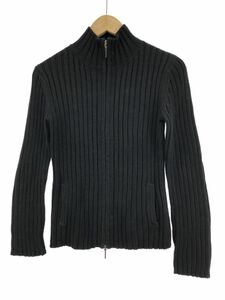 KUMIKYOKU Kumikyoku Zip up knitted sweater size2/ black *# * dla4 lady's 