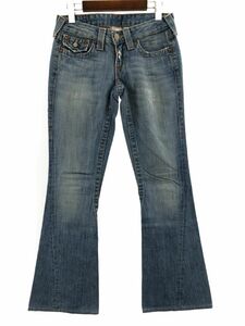 TRUE RELIGION トゥルーレリジョン フレア デニムパンツ size26/ライトブルー ■■ ☆ dkc0 レディース