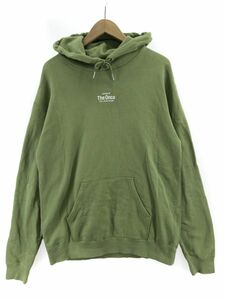 AZUL BY MOUSSY azur bai Moussy print pull over Parker sizeM/ green *# * dlb1 men's 