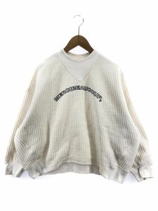 mercibeaucoup メルシーボークー ロゴ プルオーバー カットソー size1/白 ◇■ ☆ dlb1 レディース