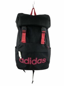 adidas アディダス リュック バックパック バッグ 黒×ピンク ■■ ☆ dlb1 レディース