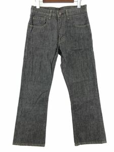 LEVI’S リーバイス 505 デニムパンツ sizeW28/黒 ■■ ☆ dlb1 メンズ