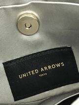 UNITED ARROWS ユナイテッドアローズ 2WAY クラッチ バッグ グレー ■■ ☆ dlb1 レディース_画像6