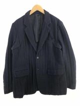 コムデギャルソンオムドゥ COMME des GARCONS HOMME DEUX ウール100% ジャケット sizeM/ネイビー ◇■◎ ☆ dlb8 メンズ_画像1