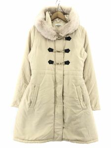 LIP SERVICE Lip Service cotton inside coat sizeS/ beige *# * dlb8 lady's 