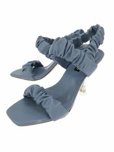 NINE WEST ナインウエスト サンダル size5M/水色 ■◆ ☆ dlb8 レディース