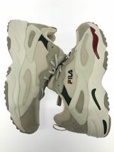 FILA フィラ 厚底 スニーカー size27.5/ホワイト×グリーン ■■ ☆ dlb8 メンズ_画像6