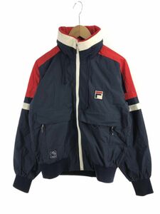 FILA filler nylon jacket size1/ navy *# * dlb8 men's 