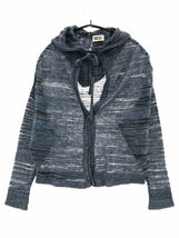 DIESEL ディーゼル ウール混 カーディガン sizeS/紺 ◇■ ☆ dlb8 レディース_画像1