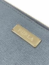 FURLA フルラ 長 財布 ブルー系 ■■ ☆ dlc5 レディース_画像5