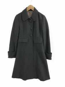 ef-de ef-de cashmere . coat size7/ gray *# * dlc5 lady's 