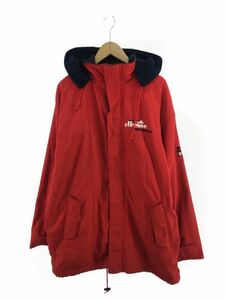 ellesse エレッセ 裏起毛 ジャケット sizeL/赤 ◇■ ☆ dlc5 レディース