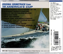 【即決】アメリカズ・カップ/オリジナル・サウンドトラック　山下達郎、伊東たけし、MR.BIG　ウィンガー　★帯付_画像2
