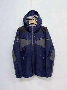 (T1557 ) MILLET WINDBREAKER JACKET GORE-TEX ノースフェイス ウィンドブレーカー ゴアテックス ジャケット メンズ XL サイズ 正規品 