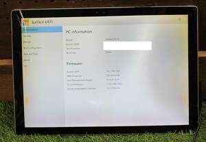 【☆サーフェイス/ジャンク品,激安☆】タブレットPC/Microsoft Surface Pro4 1724/Core i5-6世代/部品取りに/BIOS確認済【4530】