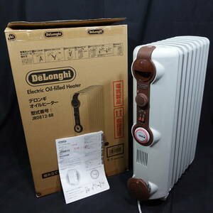 231221[ present condition goods ]DeLonghi JR0812-BRte long gi oil heater 