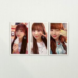 NiziU ミイヒ 初回限定A.B.通常盤トレカ 3枚セット Take a picture / Poppin' Shakin'