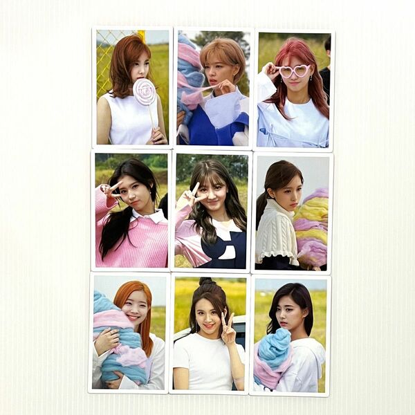 TWICE モノグラフ トレカ 9枚セット Twicecoaster Lane1 TT