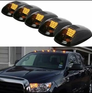 * new goods Dodge Ram 1500 2500 3500 4500 5500 2003-2016 LED roof marker light truck SUV DC12V smoked lens Roo franc p exterior 