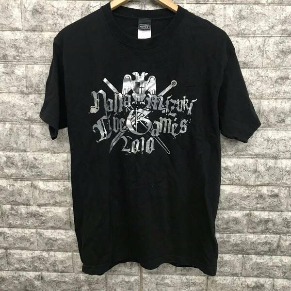 水樹奈々 2010LIVE 半袖Tシャツ Lサイズ ブラック