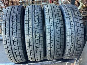 185/70R14 88Q 4本 スタッドレス ブリヂストン アイスパートナー2 中古(K1602) ICEPARTNER2 カローラ ノート フリード ブリザック