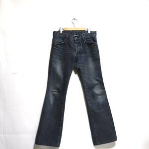 希少【5351 pour les hommes】JAPANESE Y2K VINTAGE BOOTCUT DENIM PANTS