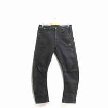 トレンド【G-star Raw ジースターロゥ】TYPE-C ZIP 3D TAPERED/立体裁断/ストレッチ デニム パンツ_画像1