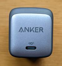 送料無料 Anker アンカー Nano II 65W PD充電器 BLACK A2663 20V 3.25A USB Type-C USB-C GaN 窒化ガリウム QuickCharge 軽量 コンパクト_画像1