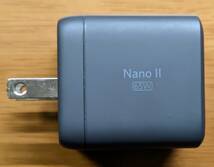 送料無料 Anker アンカー Nano II 65W PD充電器 BLACK A2663 20V 3.25A USB Type-C USB-C GaN 窒化ガリウム QuickCharge 軽量 コンパクト_画像2