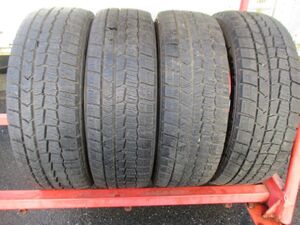 ★☆185/60R15 84Q ダンロップ WINTER MAXX WM02 スタッドレス 2021年製 4本 送料込 T34731202☆★インボイス領収書発行可能