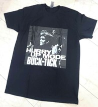 早い者勝ち！！BUCK-TICK☆HURRY UP MODE☆バクチク☆ハリー・アップ・モード☆太陽レコード☆ジャケット柄Tシャツ☆黒M 新品☆_画像1