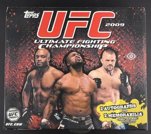 2009 Topps UFC １BOX開封分　直筆サイン クイントン・ジャクソ　ブランドン・ヴェラ