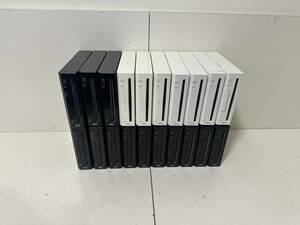 【任天堂 Wii 本体 RVL-001】大量まとめ 20台セット シロ クロ 本体のみ リモコン ヌンチャク 他付属品欠【動作未確認】ジャンク