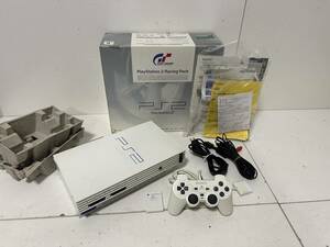 【ソニー PS2 本体セット SCPH-55000 GT】ホワイト【動作確認済み】メモリーカード コントローラー