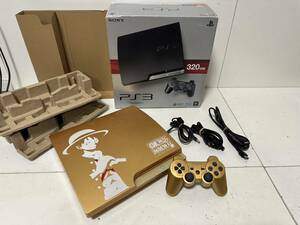 【ソニー PS3 本体セット FW 4.88/ 高容量HDD 500GBへ換装済み】ワンピース 海賊無双 GOLD EDITION (CEJH-10021) コントローラー CECH3000B