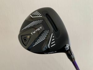 新品同様品★ホンマ TW757 FW (3W/15度)★VIZARD MP-6S★MCCグリップ装着