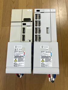 MITSUBISHI 三菱電源 サーボアンプ　Power Supply Unit MDS-C1-CV-185 Spindle Drive Unit MDSC1SPA185 2点セット　『未確認』