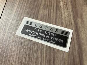 ★送料無料★LUCAS STICKER ルーカス ステッカー デカール シルバー