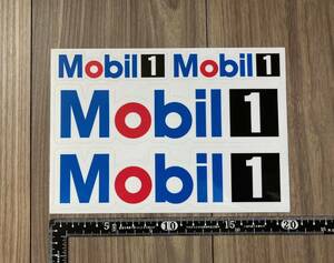 ★送料無料★MOBIL 1 Decals Stickers モービル 1 カッティング ステッカー デカール セット
