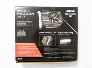 グラフィックボード RADEON 6000シリーズ ASRock Radeon RX 6400 Challenger ITX 4GB (RX6400 CLI 4G)